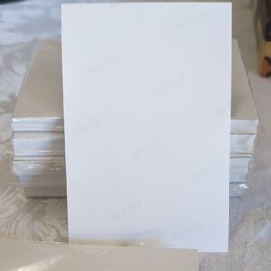 Blank White Photo Paper